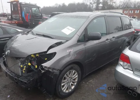 2016 Toyota Sienna Xle 8 Passenger from USA, damaged, VIN 5TDYK3DC2GS694703